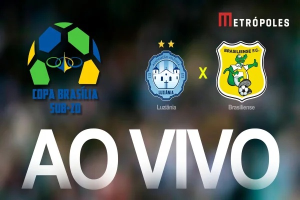 Copa Brasília Sub-20: veja Luziânia x Brasiliense ao vivo com imagens