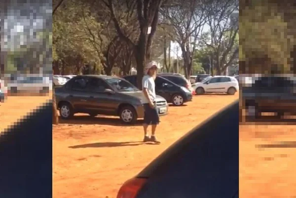 Flanelinha é preso por extorquir psicóloga na Asa Sul. Veja vídeo