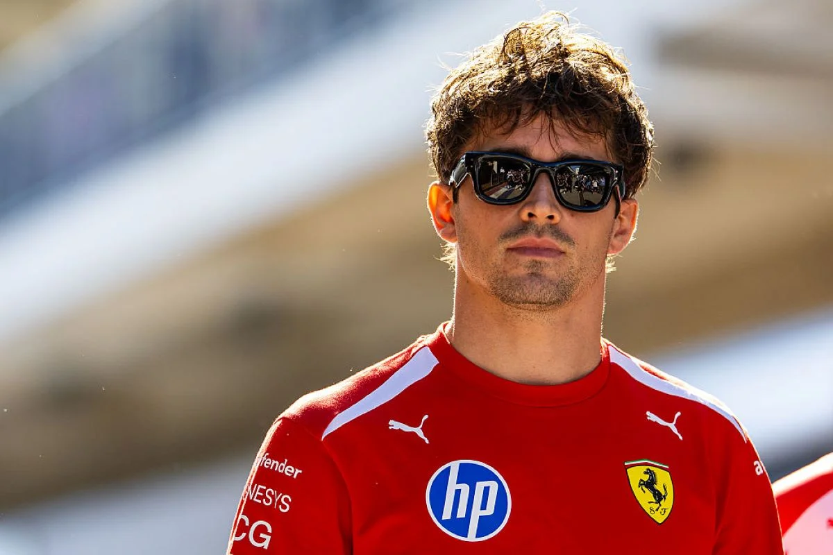 Charles Leclerc, piloto da Ferrari. Charles Leclerc, piloto da Ferrari.