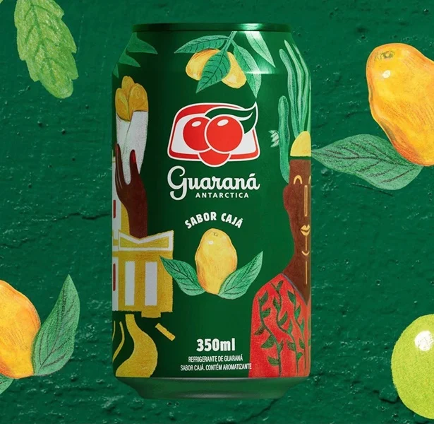 Guaraná Antarctica sabor cajá Guaraná Antarctica sabor cajá