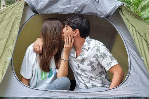 Bruno de Luca e a noiva