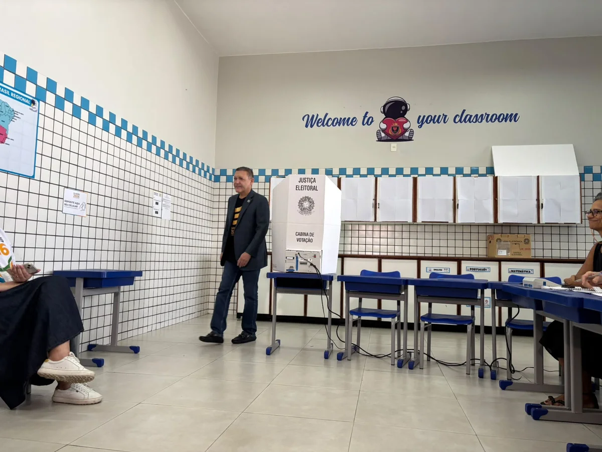Ministro nunes marques em votação neste domingo (25/10) Ministro nunes marques em votação neste domingo (25/10)