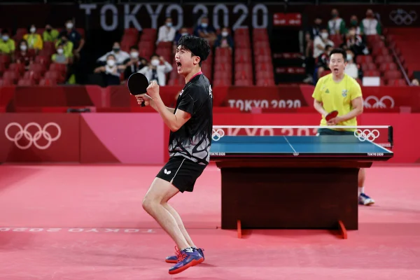 Seleção masculina de tênis de mesa perde para Coreia e está fora da Olimpíada