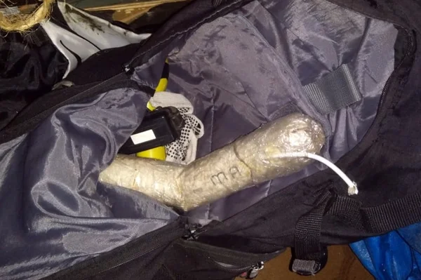 No DF, homem escondia banana de dinamite com explosivos em casa