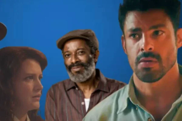 Imagem colorida de personagens da novela Terra e Paixão - Metrópoles