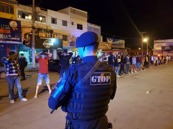 PMDF realiza operação em Ceilândia para conter aglomerações