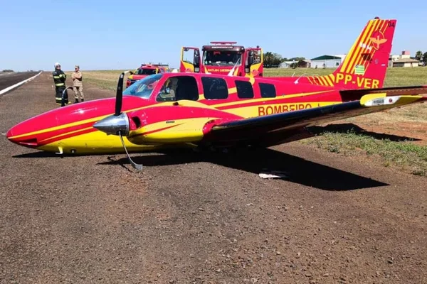 goias incidente aereo bombeiros