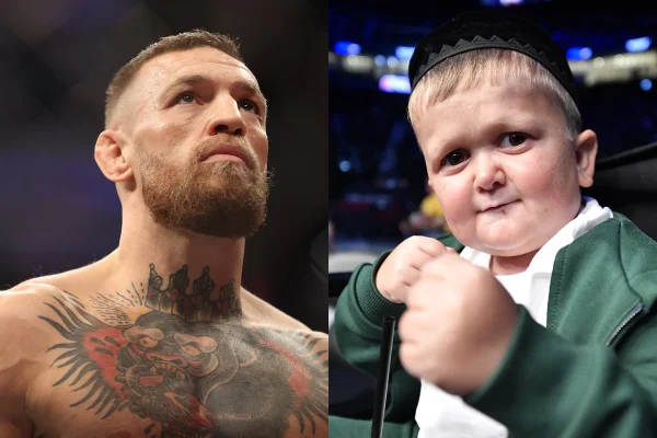 Montagem de Conor McGregor e Hasbulla - Metrópoles