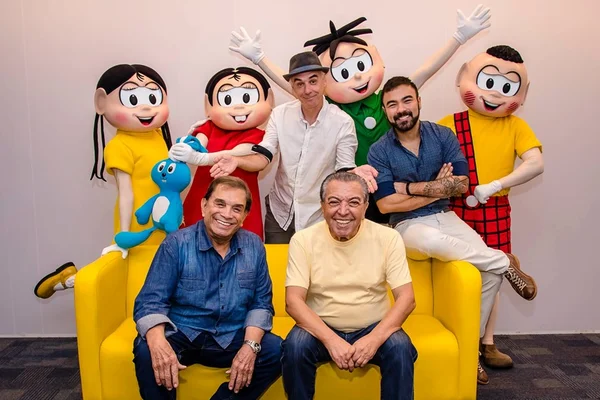 Turma da Mônica e Dedé Santana fazem show circense em Brasília