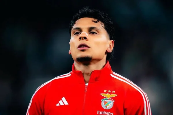 Richard Ríos, do Benfica - Metrópoles