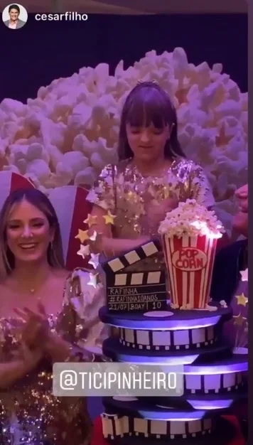 Rafa Justus curte aniversário de 10 anos em festa com clima de Oscar - imagem 4 Rafa Justus curte aniversário de 10 anos em festa com clima de Oscar - imagem 4