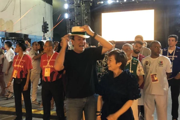 Eduardo Paes na Sapucaí