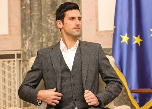 Novak Djokovic em entrevista