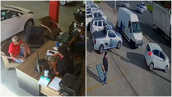 Vídeo: homem pede para fazer test drive e rouba carro