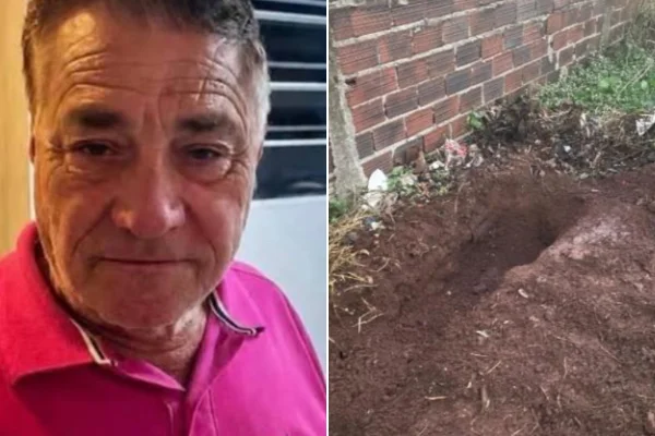 Idoso é morto, amarado e enterrado no quintal após cobrar aluguel