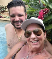 Margareth Serrão e Danilo Nascimento assumiram o relacionamento em fevereiro