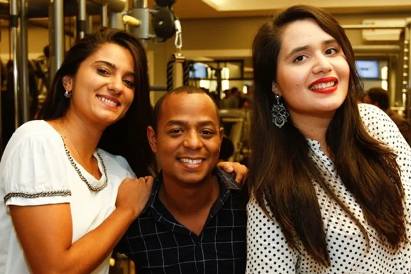 Leila Galvão, Leandro Santos e Bruna Rafaela Leila Galvão, Leandro Santos e Bruna Rafaela