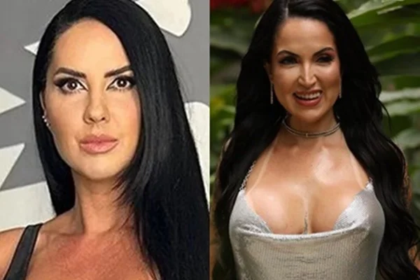 Montagem feita a partir de fotos das redes sociais de Elisa Sanches e Graciele Lacerda - Metrópoles