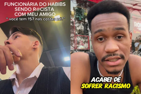 Abrahão Costa, de 26 anos, denunciou funcionária de Habib’s na zona oeste de São Paulo por racismo. Jovem teria relatado esfiha estragada - Metrópoles