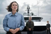 Keira Knightley no filme A Mulher na Cabine 10, da Netflix Keira Knightley no filme A Mulher na Cabine 10, da Netflix