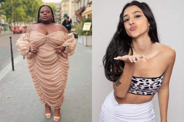 Montagem de Jojo Todynho e Bia Miranda
