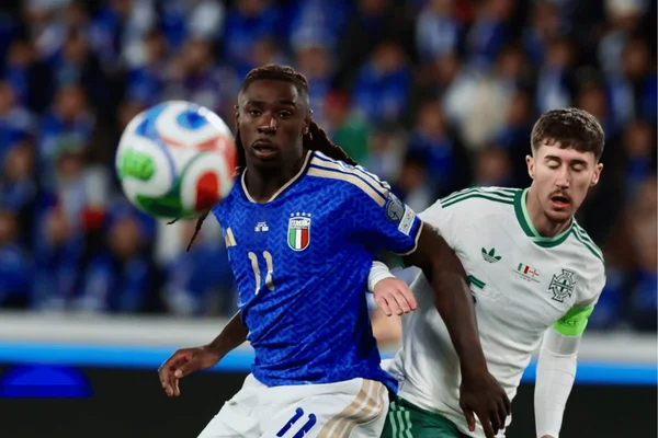 Itália e Irlanda do Norte se enfrentaram pela repescagem da Copa do Mundo