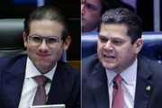 Hugo Motta e Davi Alcolumbre entraram no radar do governo Trump