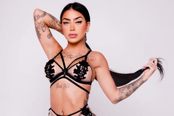 foto de mulher de lingerie