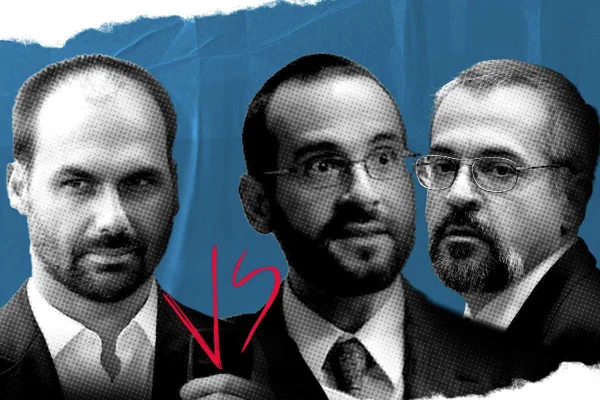 Eduardo Bolsonaro contra os Weintraub