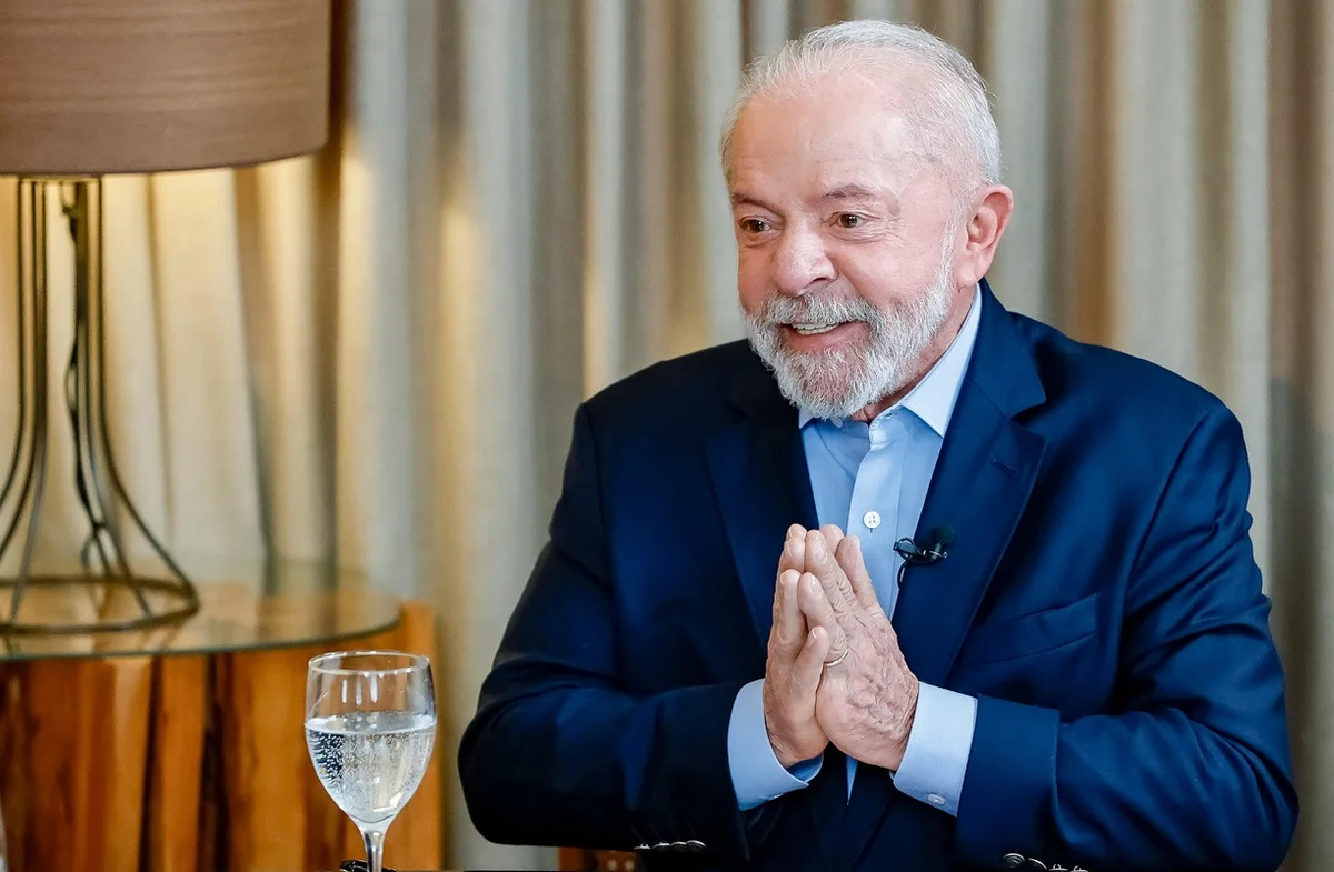 O presidente Lula O presidente Lula