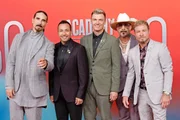 Grupo Backstreet Boys durante uma apresentação