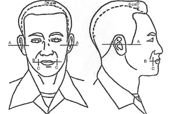 Imagem preto e branca de ilustração