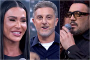 Web aponta climão entre Belo e Gracyanne ao vivo após fala de Huck