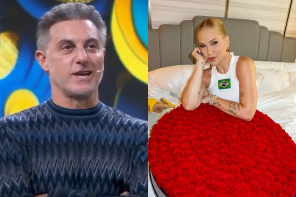 Luciano Huck questionou Virginia Fonseca sobre o buquê gigante recebido no Dia dos Namorados Luciano Huck questionou Virginia Fonseca sobre o buquê gigante recebido no Dia dos Namorados