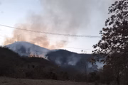 Pirenópolis enfrenta um novo incêndio florestal 