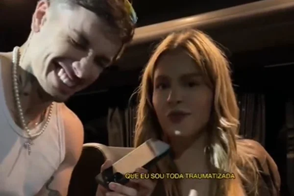 Foto colorida de Luisa Sonza e do tiktoker Bruno Guilherme - Metrópoles