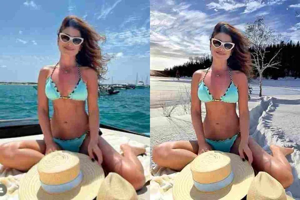 Cotada para o BBB, Paula Fernandes é pega no pulo com montagem de foto