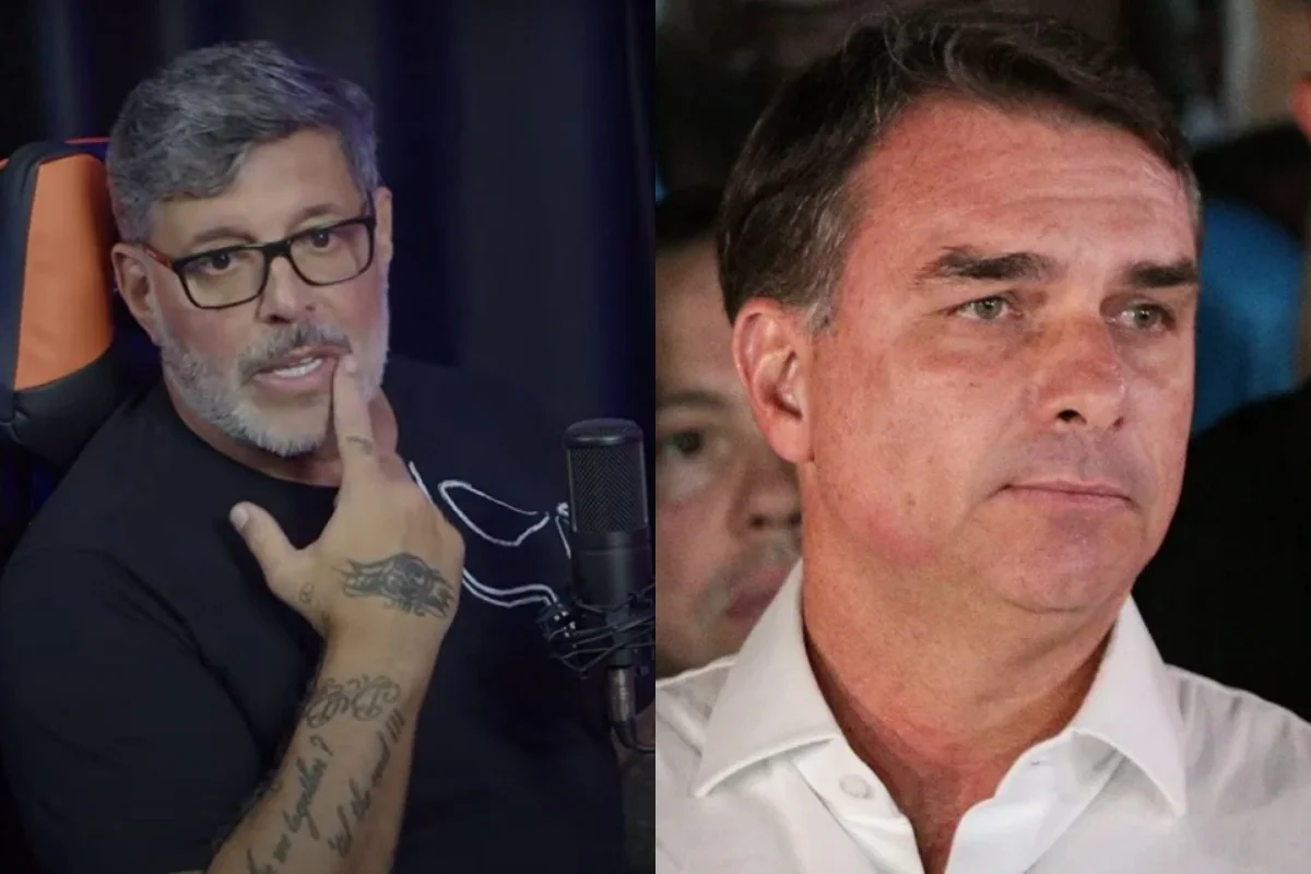 "Eu avisei" — Alexandre Frota chama Flávio de covarde após fuga aos EUA