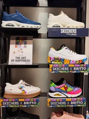 Coleção Britto X Skechers 