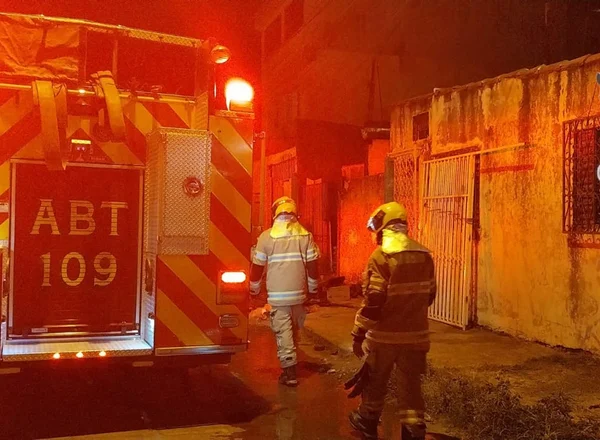 Imagem colorida de ação do CBMDF