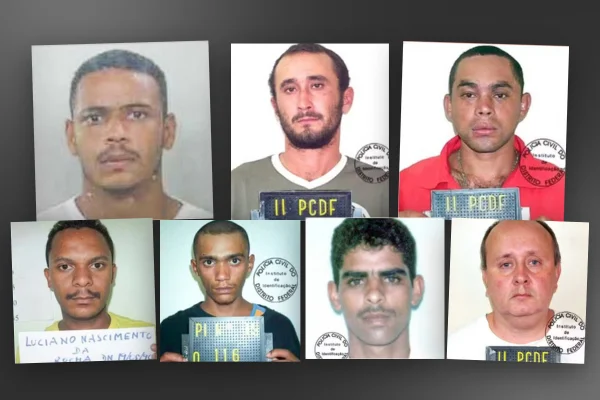 Conheça os crimes dos foragidos do DF mais procurados do Brasil