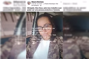 Nas redes sociais, ela agradece a Deus pelo trabalho produtivo e honesto