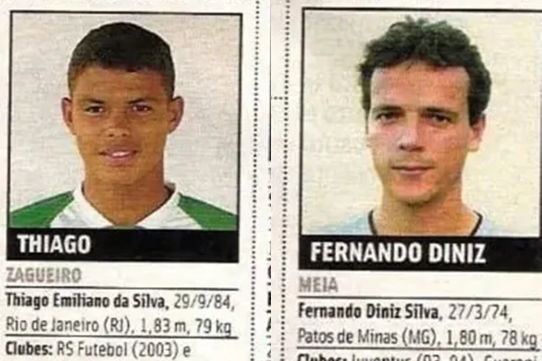 Thiago Silva e Fernando Diniz no Flu - Metrópoles