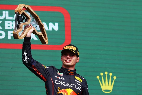 Foto colorida de Max Verstappen