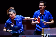 Calderano e Takahashi juntos