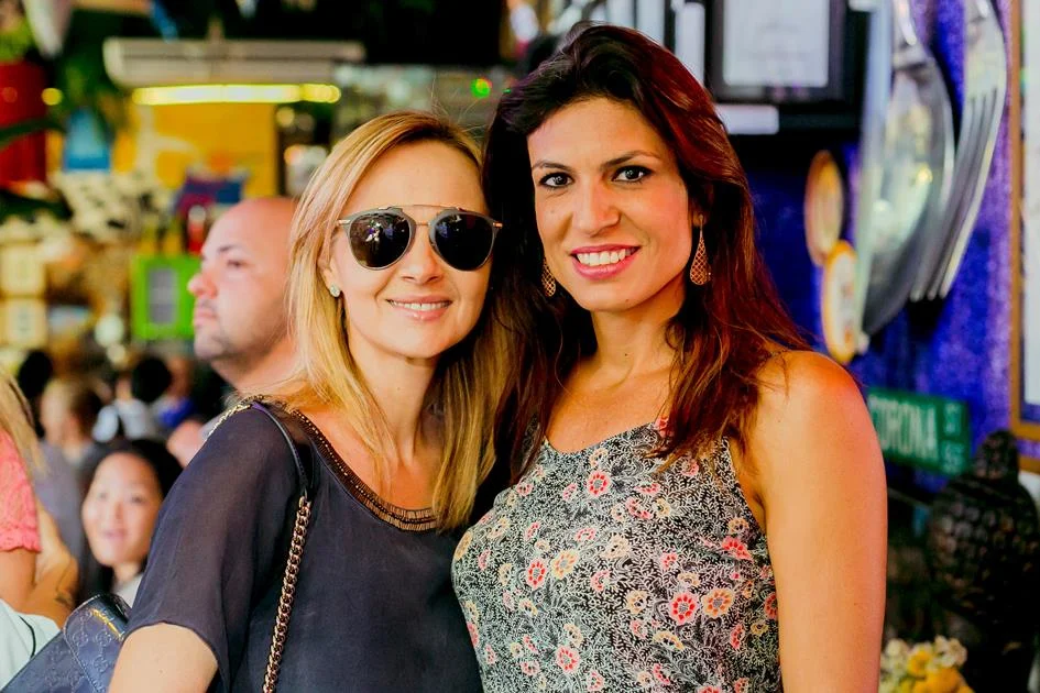 Renata Magalhães e Cátia Bacarin Renata Magalhães e Cátia Bacarin