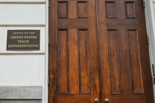 Sede do Escritório do Representante Comercial dos Estados Unidos (USTR) em Washington, nos Estados Unidos