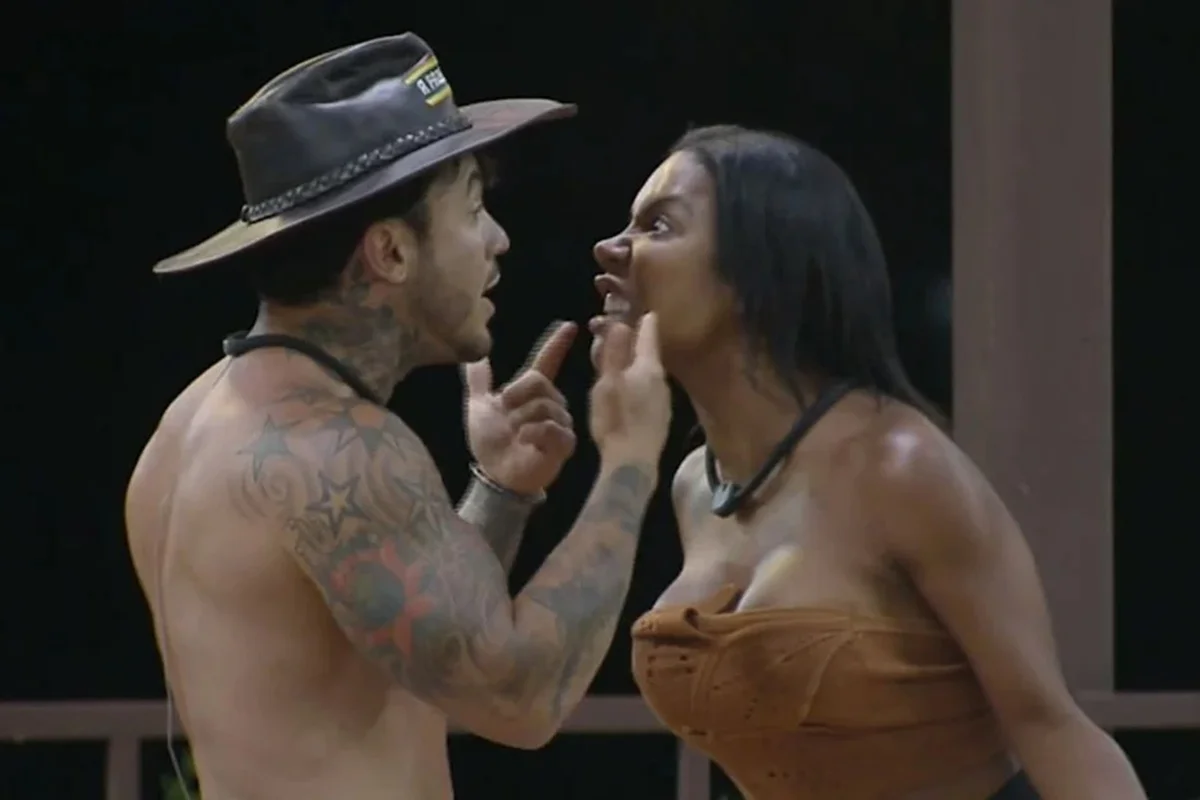 Carol Lekker explode com Wallas após perder prova do Fazendeiro