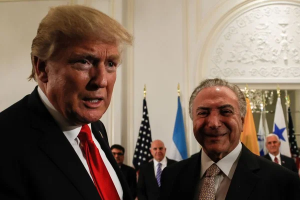 Trump participa de jantar com Temer e líderes da América Latina em NY