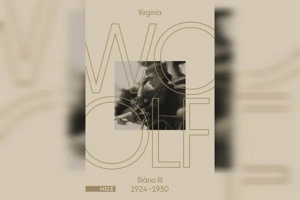 Imagem da capa do terceiro volume do livro que compila os diários da escritora Virginia Woolf